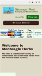 Mobile Screenshot of monteagleherbs.com